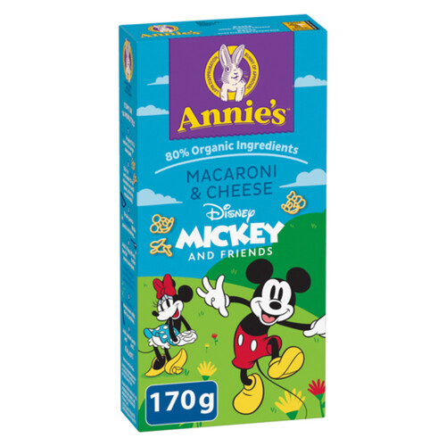 Annie's  Macaroni & Cheese Disney Mickey and Friends With Real Cheddar 170 g