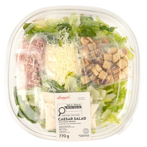 Longo's Caesar Salad With Caesar Dressing 770 g