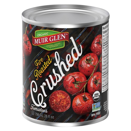 Muir Glen Organic Crushed Tomatoes Fire Roasted 796 ml