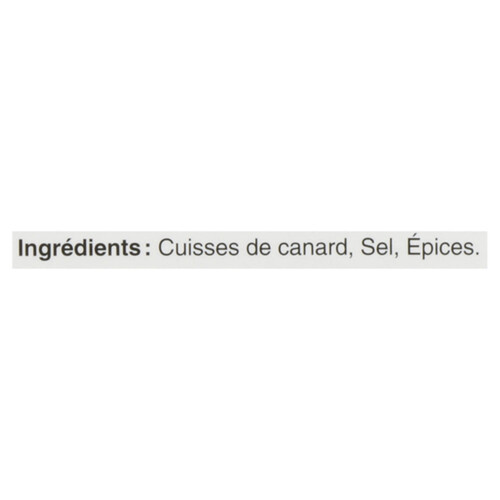 Plaisirs Gastronomiques Confit Duck Legs 500 g