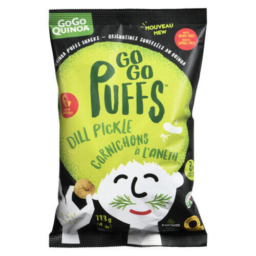 GoGo Quinoa Pickle Puffs 113 g