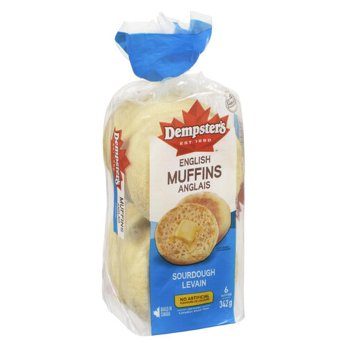 Dempster's English Muffins Sourdough 6 x 57 g