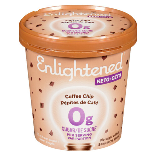 Enlightened Keto Frozen Dessert Coffee Chip 473 ml