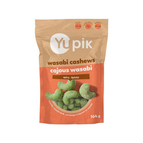 Yupik Snack Cashews Wasabi 164 g