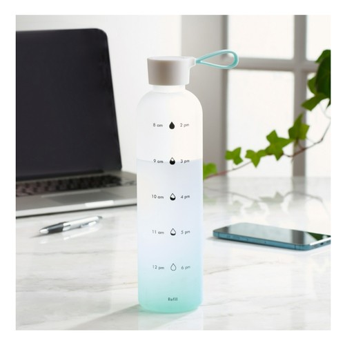 Trudeau Refill Tritan Powder Bottle Blue 1 EA