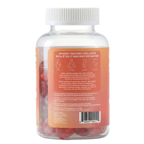 Landish Marine Collagen Gummies Citrus Berry 60 Count