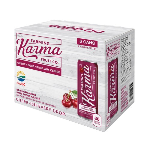 Farming Karma Soda Cherry 285 ml