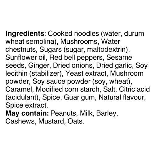 Ben's Original Street Food Noodles Japanese Teriyaki Style 250 g