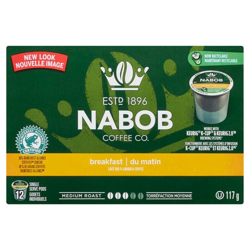 Nabob 100% Arabica Coffee Breakfast Blend 117 g