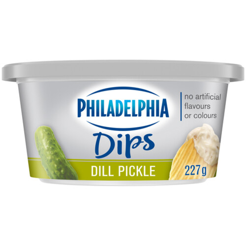 Philadelphia Cream Cheese Dip Dill Pickle 227 g