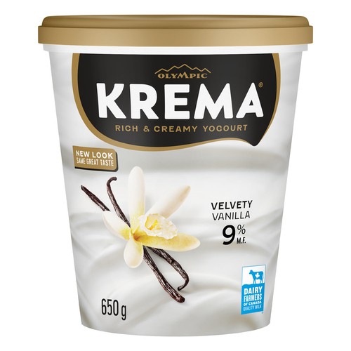Olympic 9% Krema Yogurt Vanilla 650 g