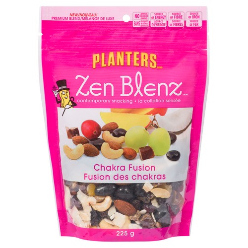 Planters Zen Blenz Trail Mix Chakra Fusion 225 g