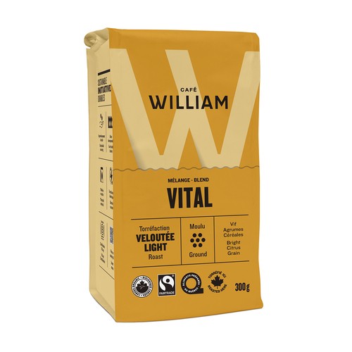 Café William Coffee Light Roast Ground Awake 300 g