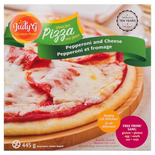 Judy G Gluten-Free Frozen Pizza Pepperoni And Cheese 445 g