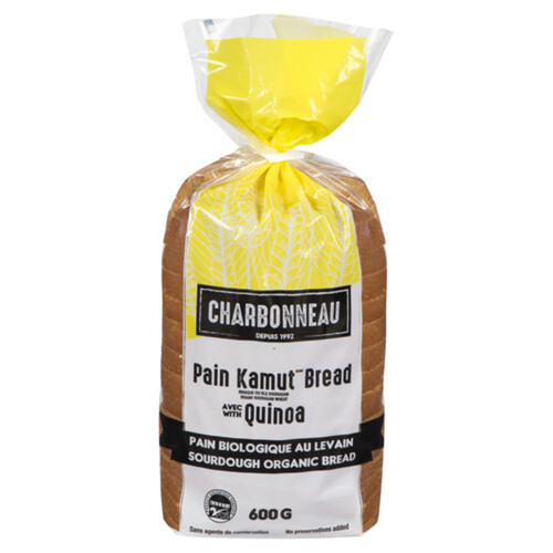 Charbonneau Kamut Organic Bread Sourdough 600 g