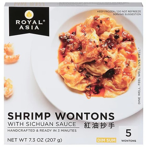 Royal Asia Shrimp Wontons With Sichuan Sauce 207 g