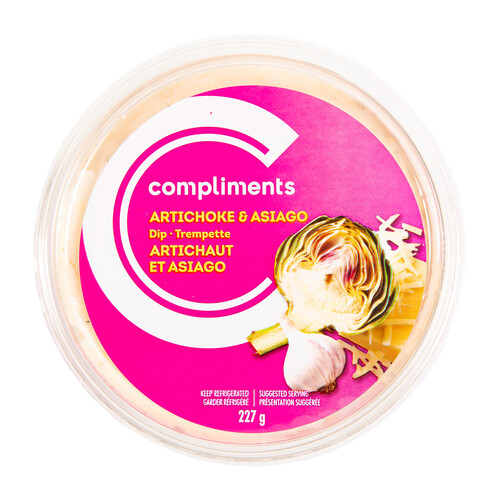 Compliments Dip Artichoke & Asiago 227 g