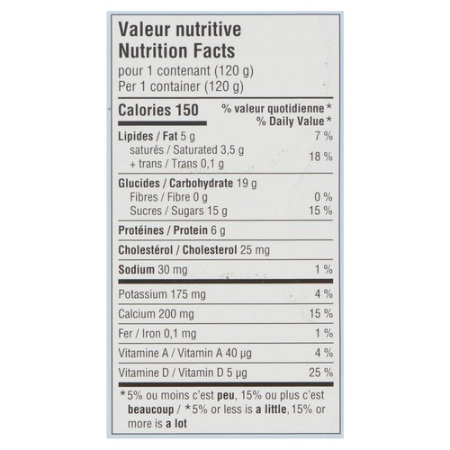 Riviera Yogourt 4.9% Goat Strawberry 4 x 120 g