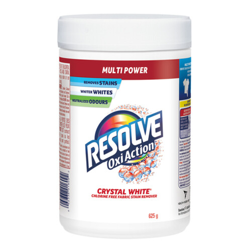 Resolve Oxi CW Powder Laundry Detergent 625 g