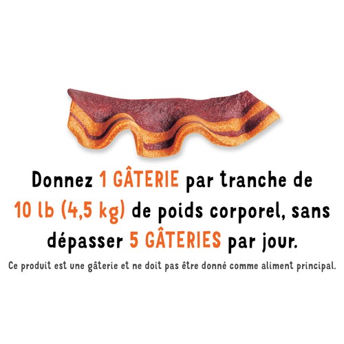 Purina Beggin' Gâteries pour chiens Saveur de fromage avec bacon 708 g