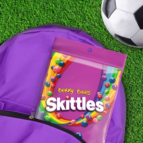 Skittles Chewy Candy Berry Bowl Size Bag 320 g