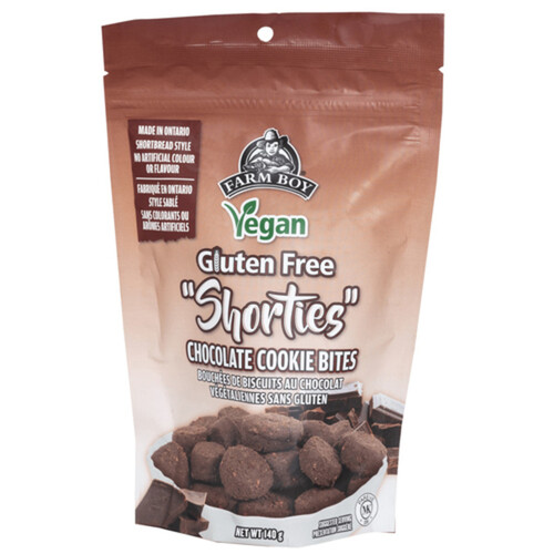 Farm Boy Gluten-Free Shorties Cookies Chocolate 140 g
