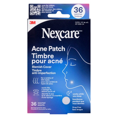 Nexcare Acne Patch Blemish Cover 36 Count