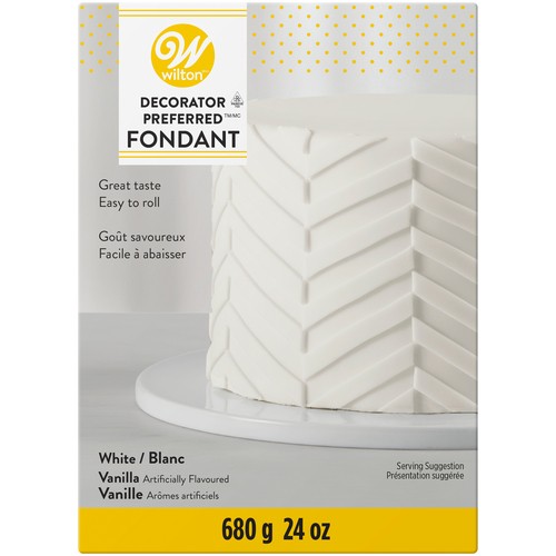 Wilton Enterprises Fondant White Vanilla 680 g