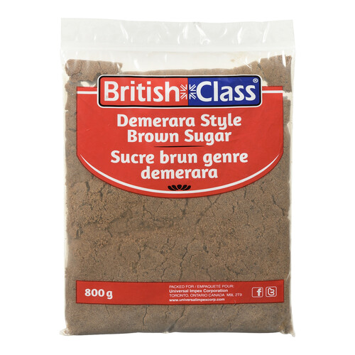 British Class Demerara Sugar 800 g