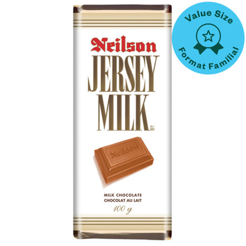 Neilson Jersey Milk Chocolate Bar Family Size 100 g