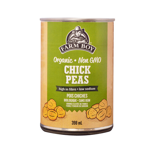 Farm Boy Organic Canned Chick Peas 398 ml