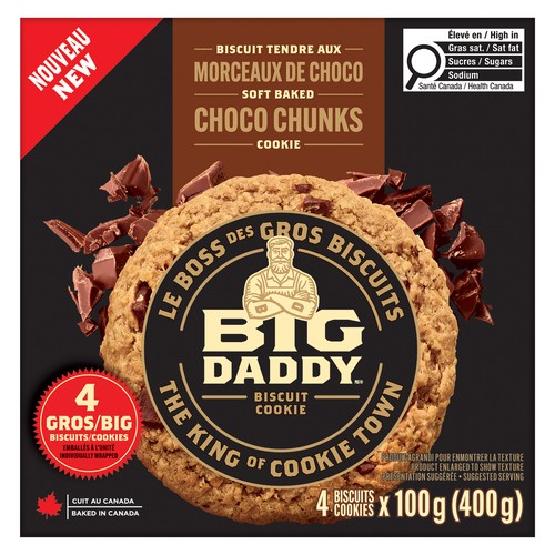 Big Daddy Cookie Choco Chunks 400 g
