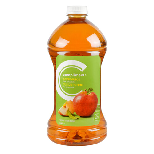 Compliments Juice Apple 2.84 L (bottle)
