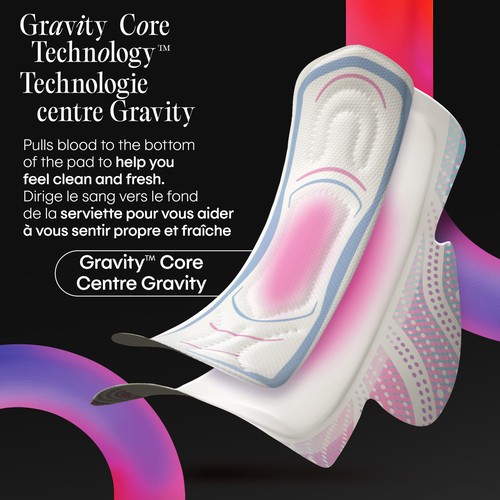 Kotex Ultra Thin Pads With Wings Heavy Absorbency 32 Count
