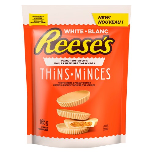 Reese's White Chocolate Thins Regular 165 g