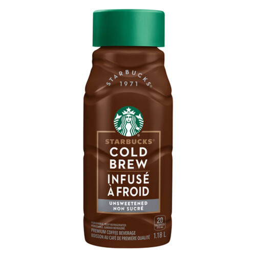 Starbucks Cold Brew Unsweetened 1.18 L