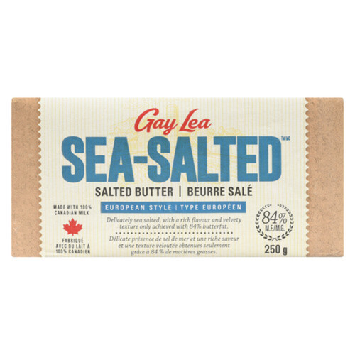 Gay Lea 84% Butter Sea Salted 250 g