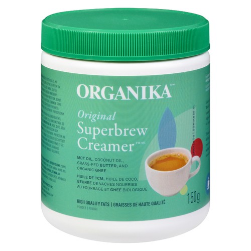 Organika Supplement Superbrew Creamer Original Nutritional 150 g
