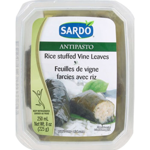 Sardo Antipasto Rice Stuffed Vine Leaves 250 ml