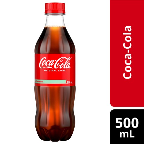 Coca-Cola Soda 500 ml (bottle)