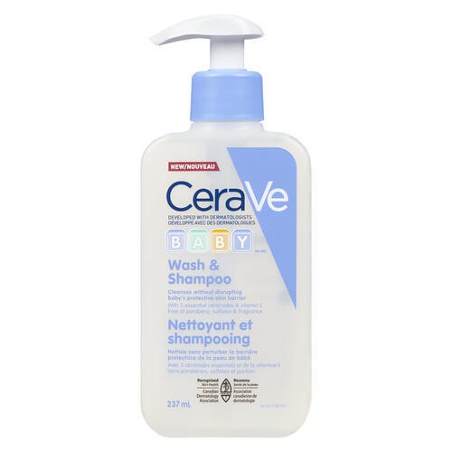 Cerave Baby Wash & Shampoo 236.6 ml