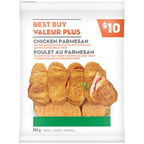 Best Buy Frozen Breaded Chicken Cutlettes Parmesan 994 g