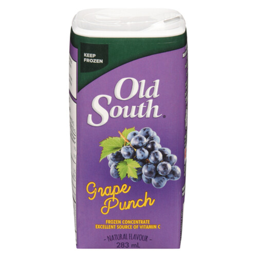 Old South Frozen Juice Grape Punch 283 ml