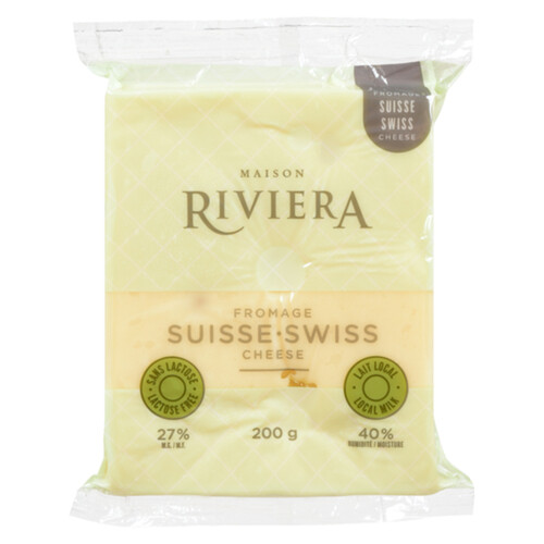 Riviera Lactose-Free Cheese Swiss Chaliberg 200 g