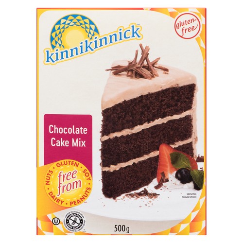 Kinnikinnick Gluten-Free Cake Mix Chocolate 500 g