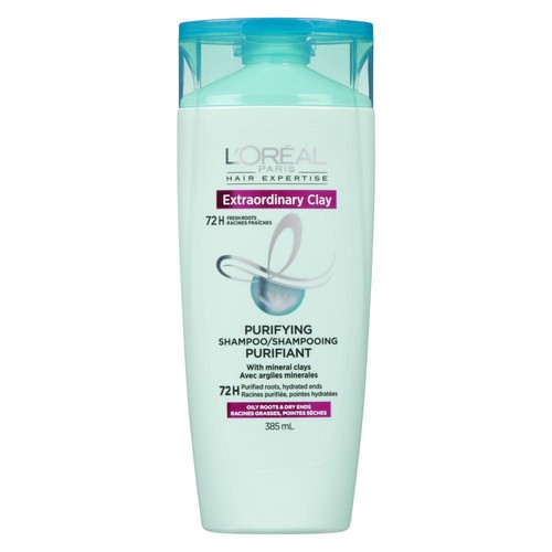 L'Oréal Hair Expertise Purifying Shampoo Extraordinary Clay 385 ml
