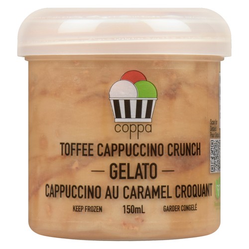 Coppa Di Gelato Toffee Cappuccino Crunch Gelato 150 ml