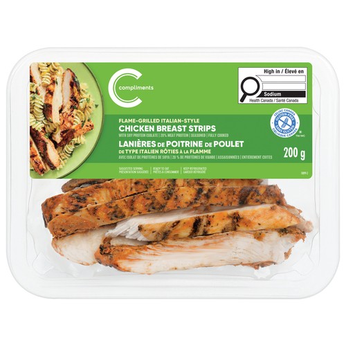 Compliments Chicken Breast Strips Italian-Style 200 g