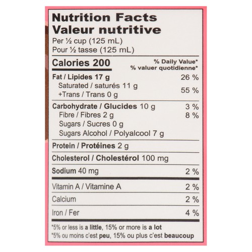 Enlightened frozen keto glazed donut pint Dessert 473 ml