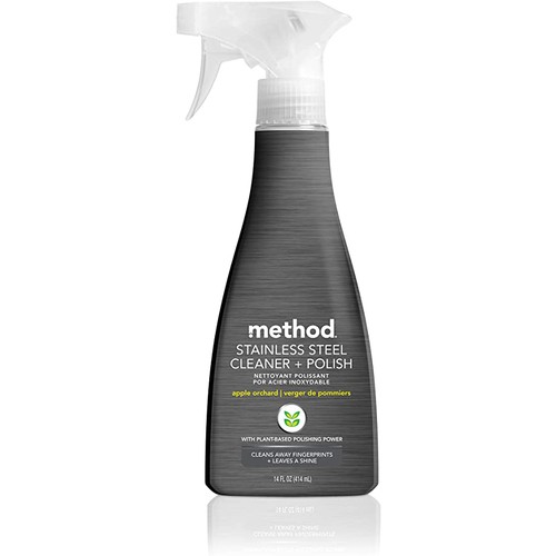 Method Stainless Steel Clean and Polish Surface Cleaners 414 ml